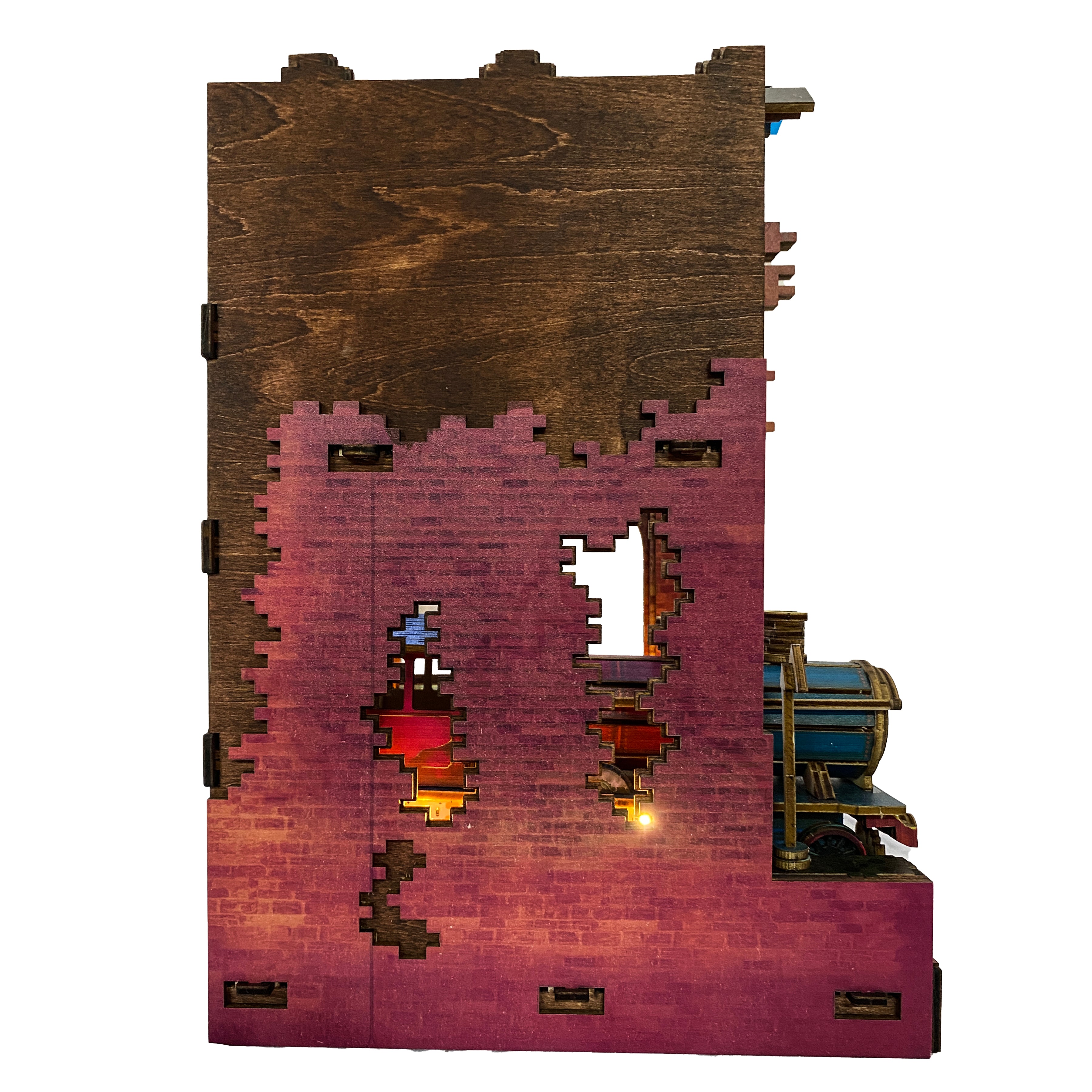 Hogwarts Express Pre-Colored Book Nook (Platform 9 3/4) | LKWood