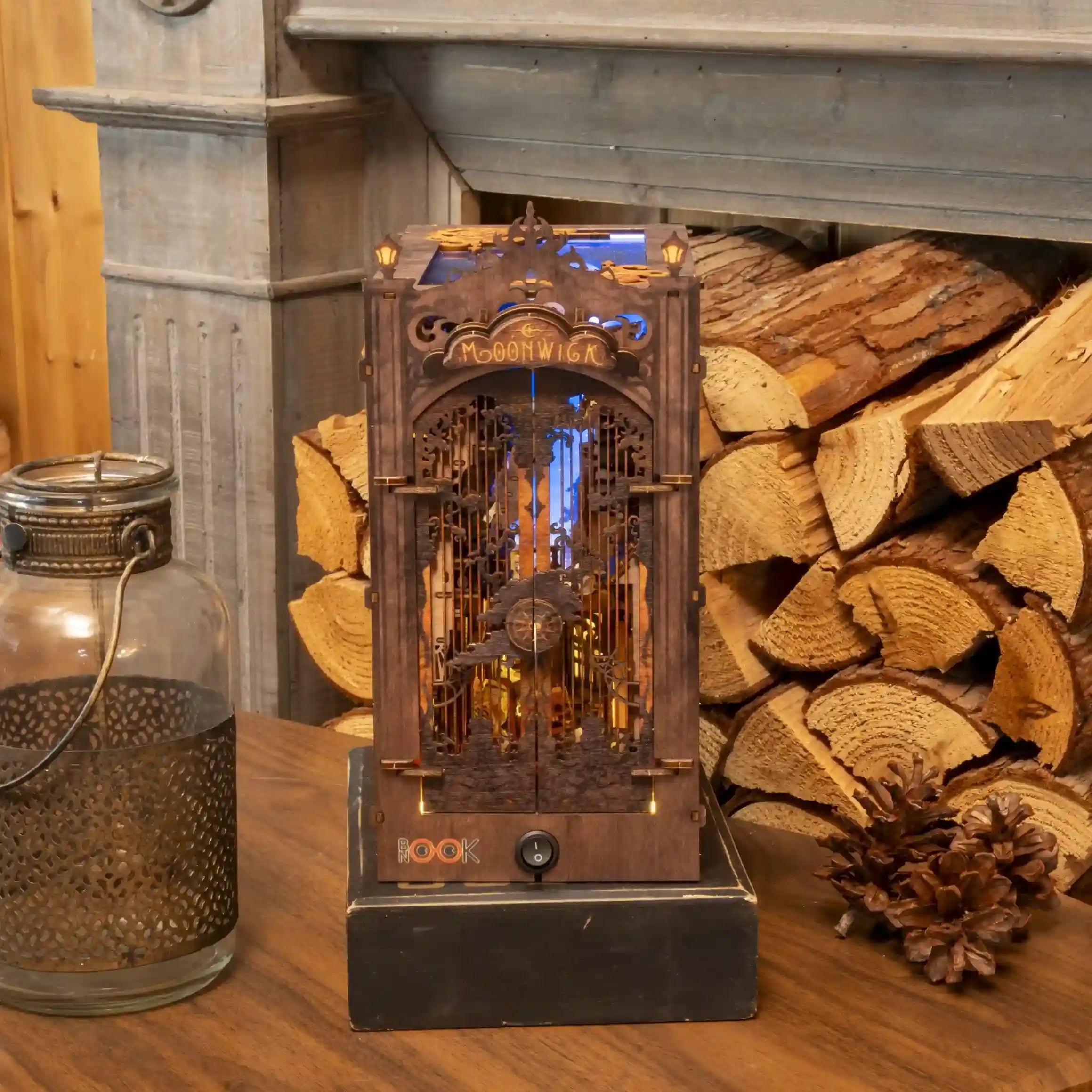 Moonwick Book Nook DIY Kit | LKWood (Pre-Order)