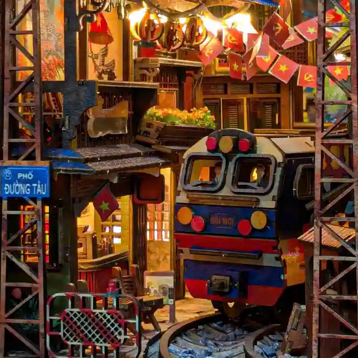 Hanoi Train Street Book Nook | LKWood (Pre-Order)