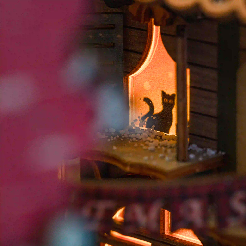 Christmas Night DIY Book Nook | LKWood (Pre-Order)