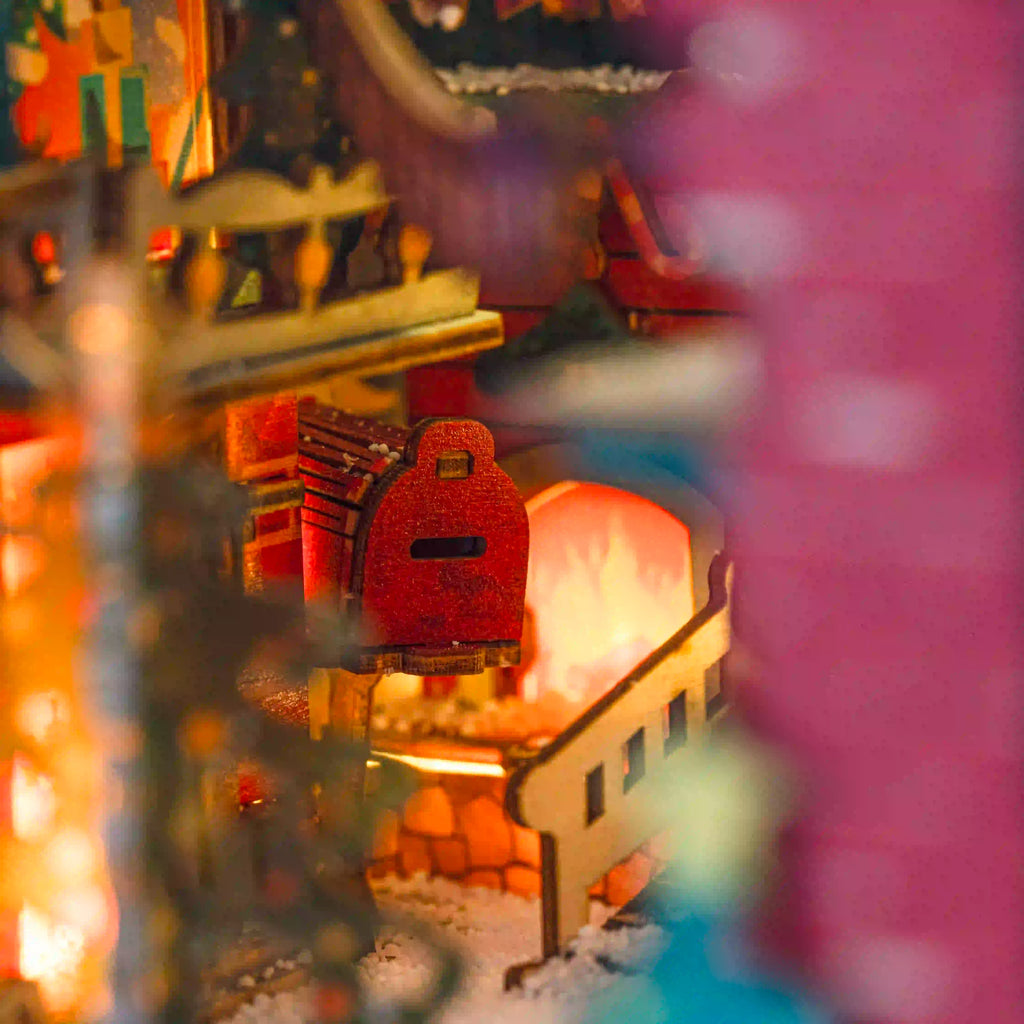 Christmas Night DIY Book Nook | LKWood (Pre-Order)